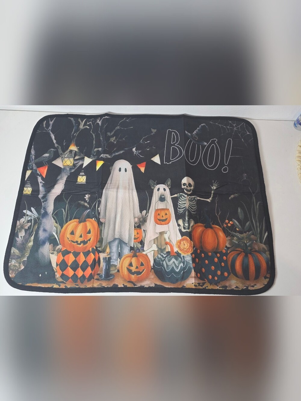 🎃 Halloween Dish Mat